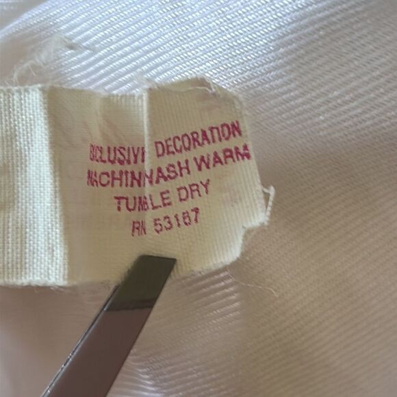 Vintage Mel Lin white slip skirt size medium - Picture 9 of 15